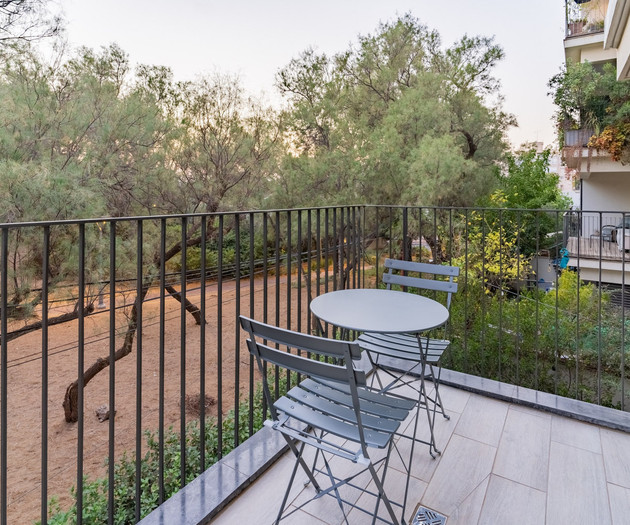 Blueground |Ramat HaHayal,Garden view, Balcony -29