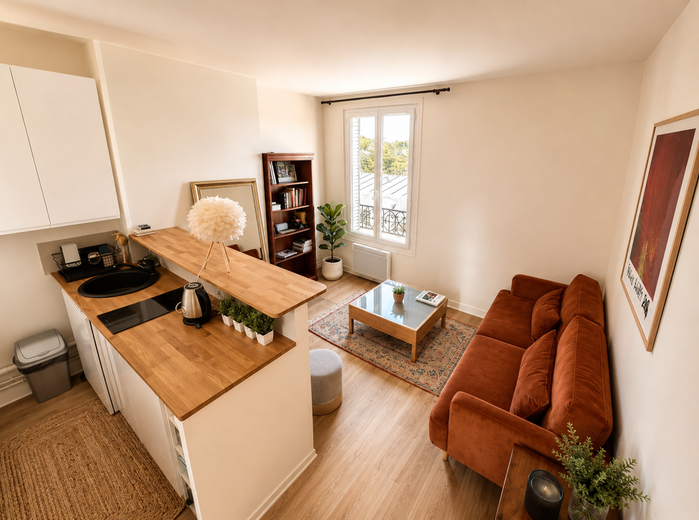 Bright Top-Floor Apartment near Roland-Garros preview