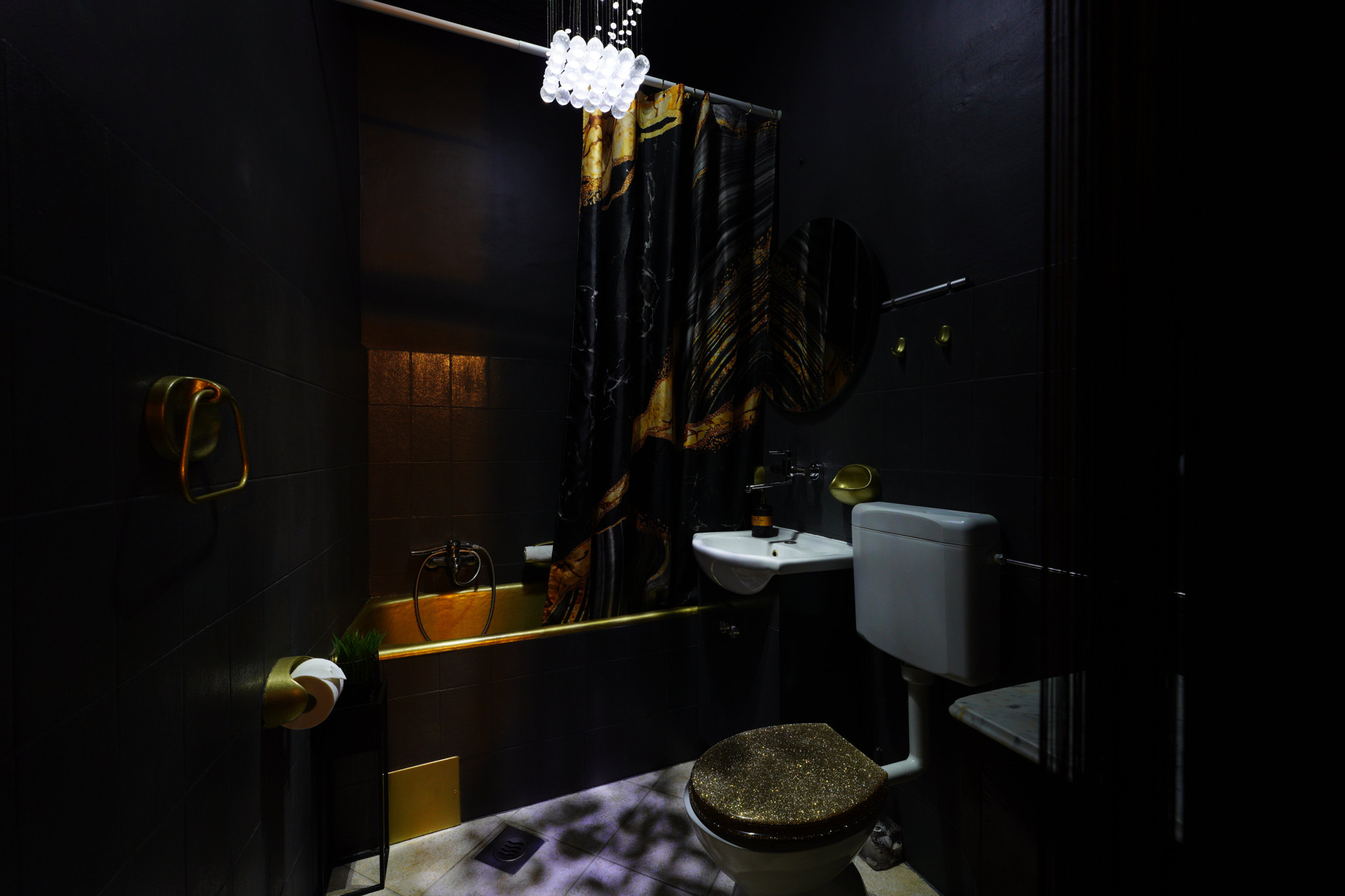 Bathroom with a Bathtub