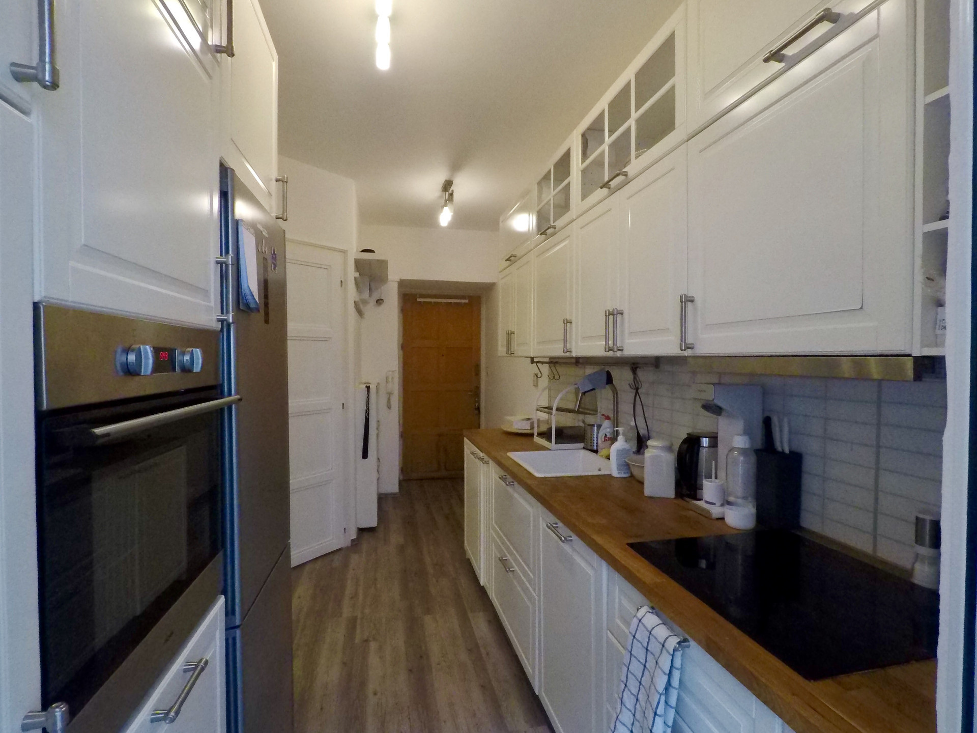 Kitchen + hall