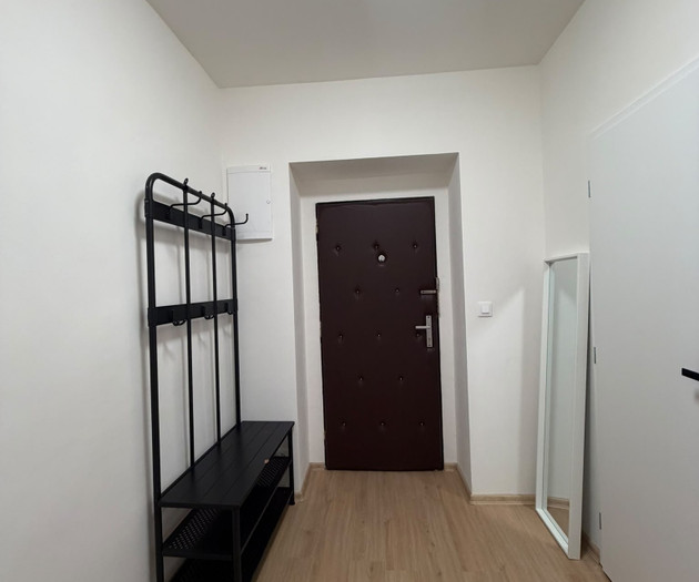 Entrance hallway with coat rack