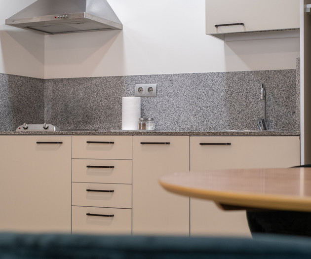 Studio close to sants station for monthly stays