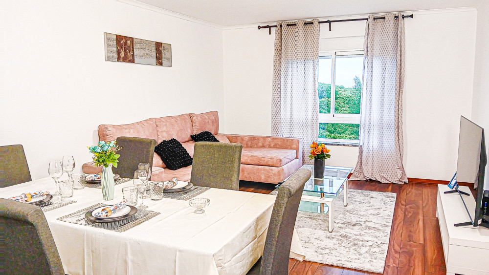 Family-friendly apartment near Lisbon
