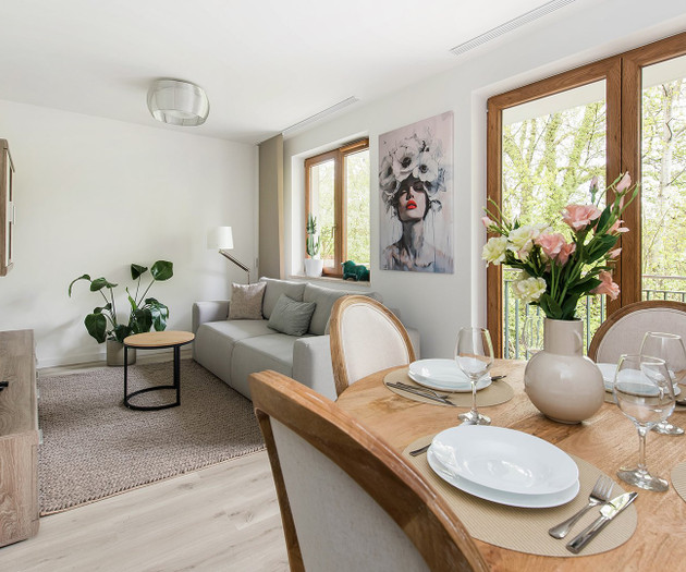 One-bedroom apartment, Grzegórzecka 79F/8