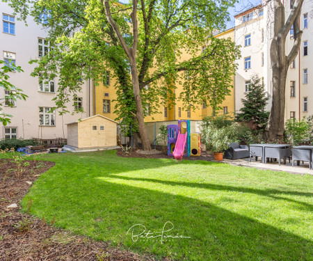 Studio apartment with balcony