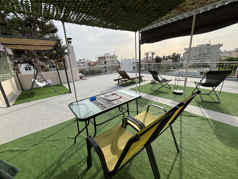 Sunny terrace in Glyfada preview