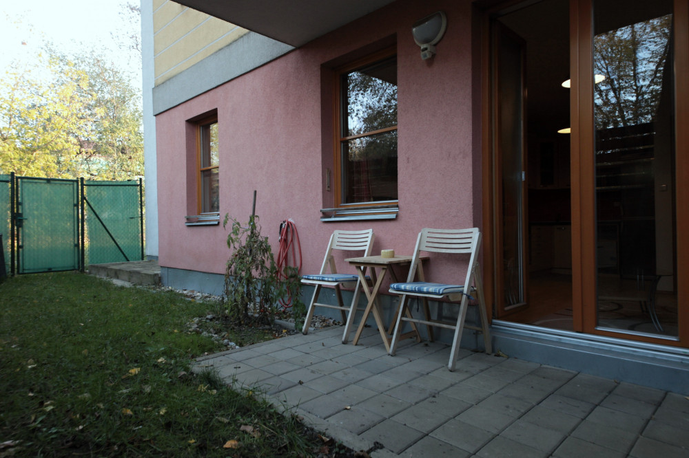 3+kk size 50m2 with front garden 35m2