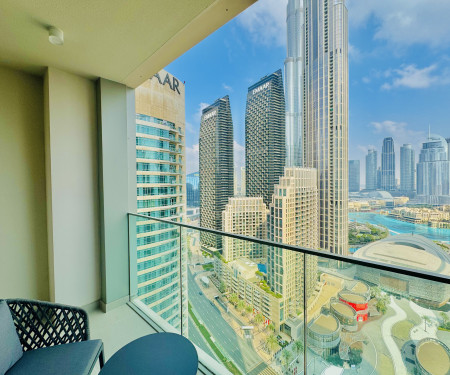 Luxe 4BR | Forte 1 | Fountain & Burj View