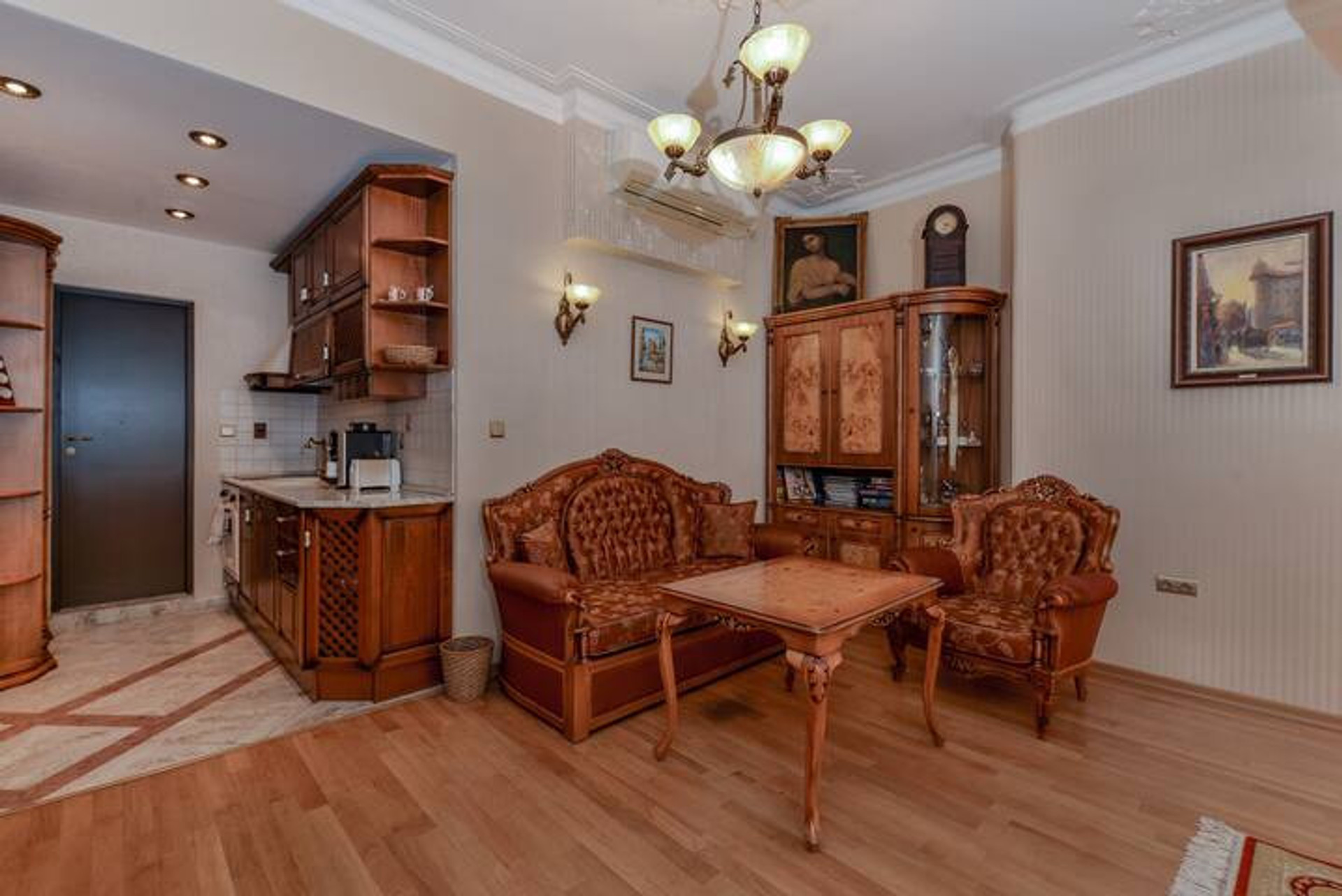 Sitting area and dining area combined