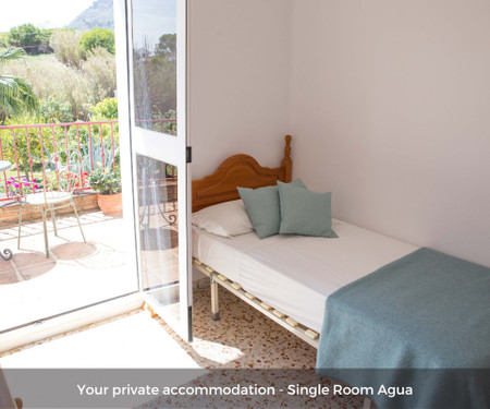 Charming guesthouse in rural Malaga - Single room Agua