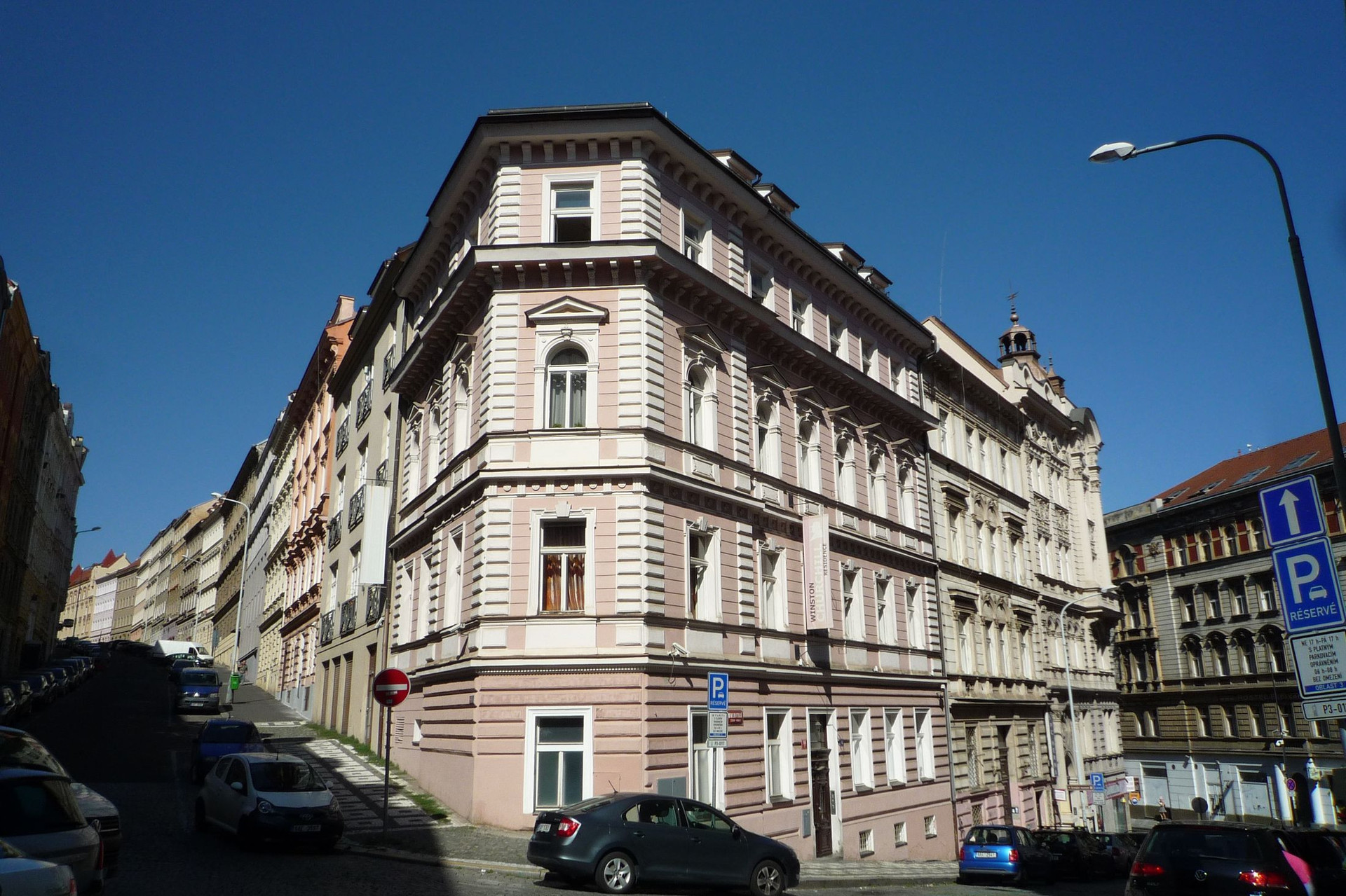 Outside - Řehořova street