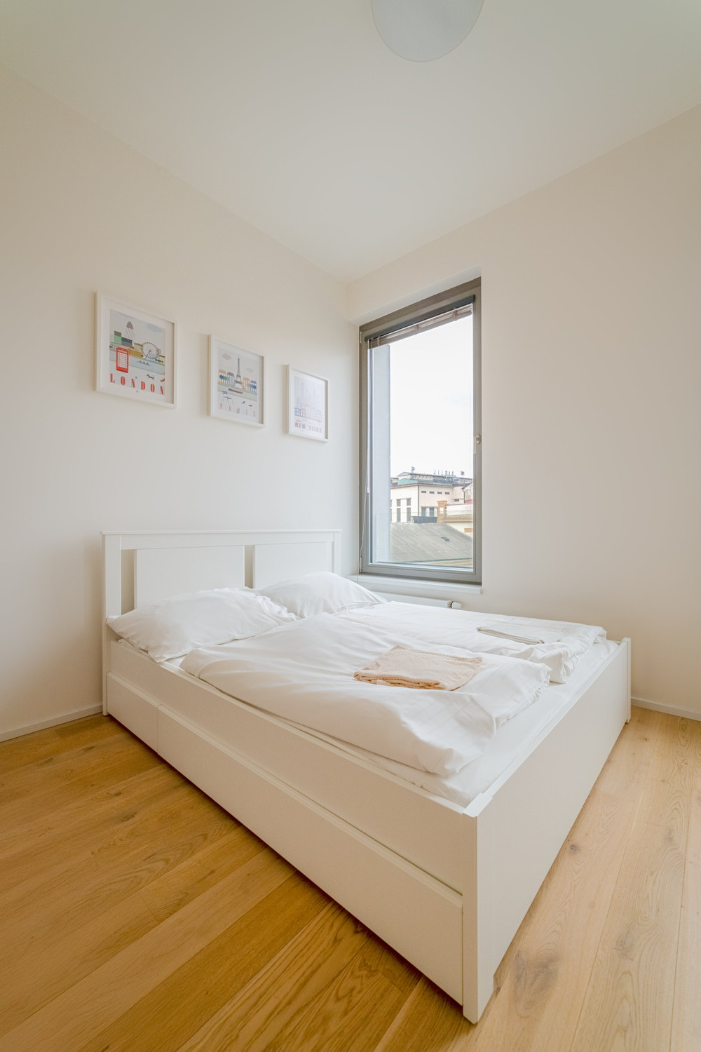 The Elegant White Suite in SmichovCity Residence preview