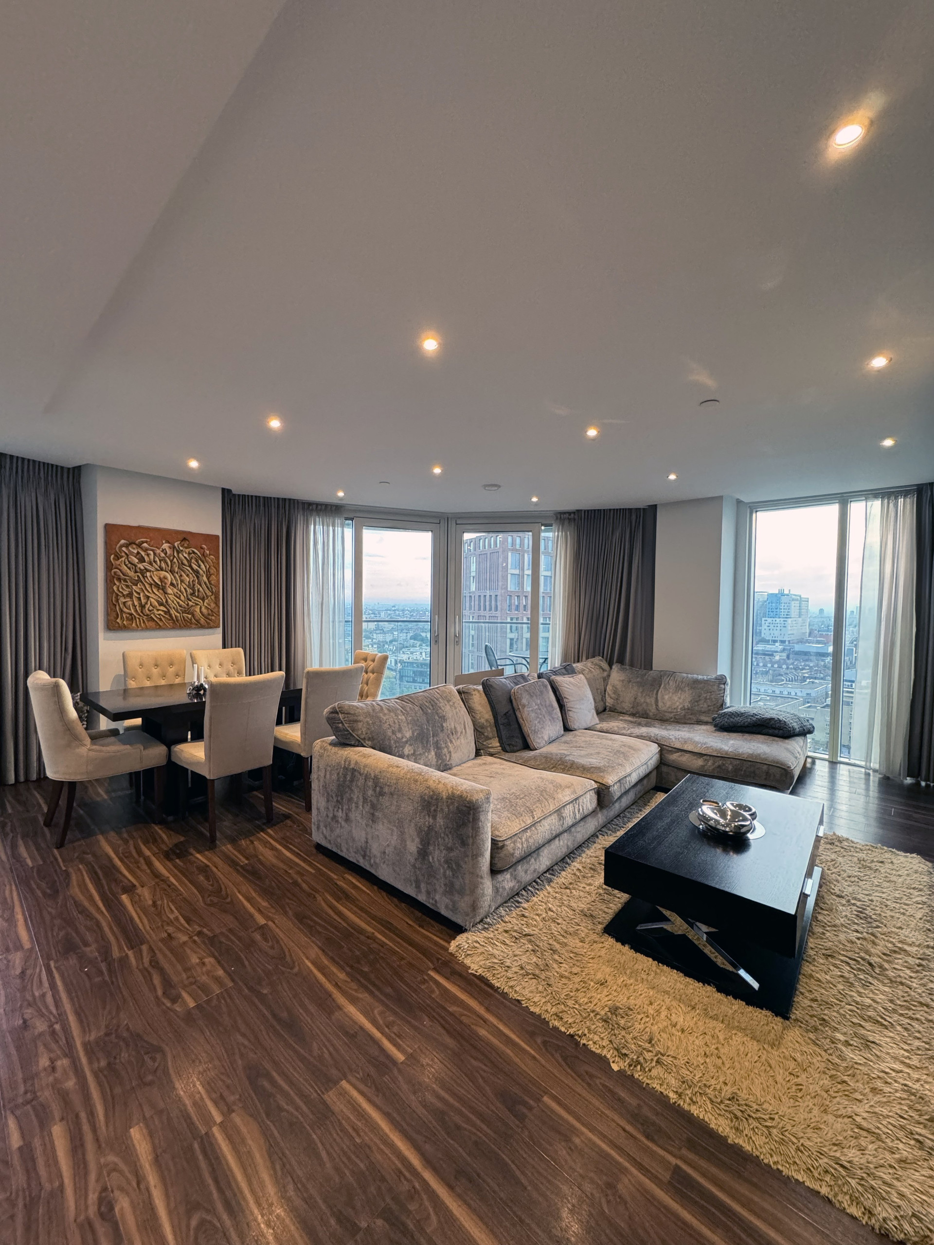 Kitchen & living room