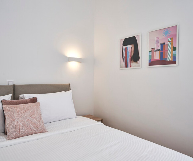 The first bedroom
