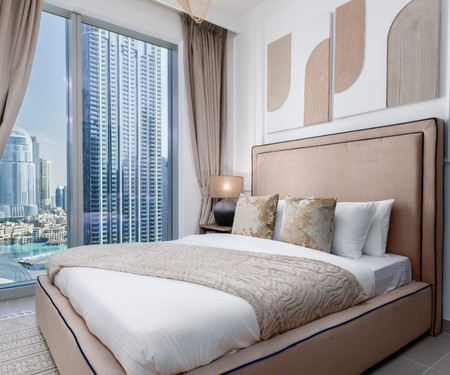 Luxurious 3BR Burj and Fountain Views - Downtown