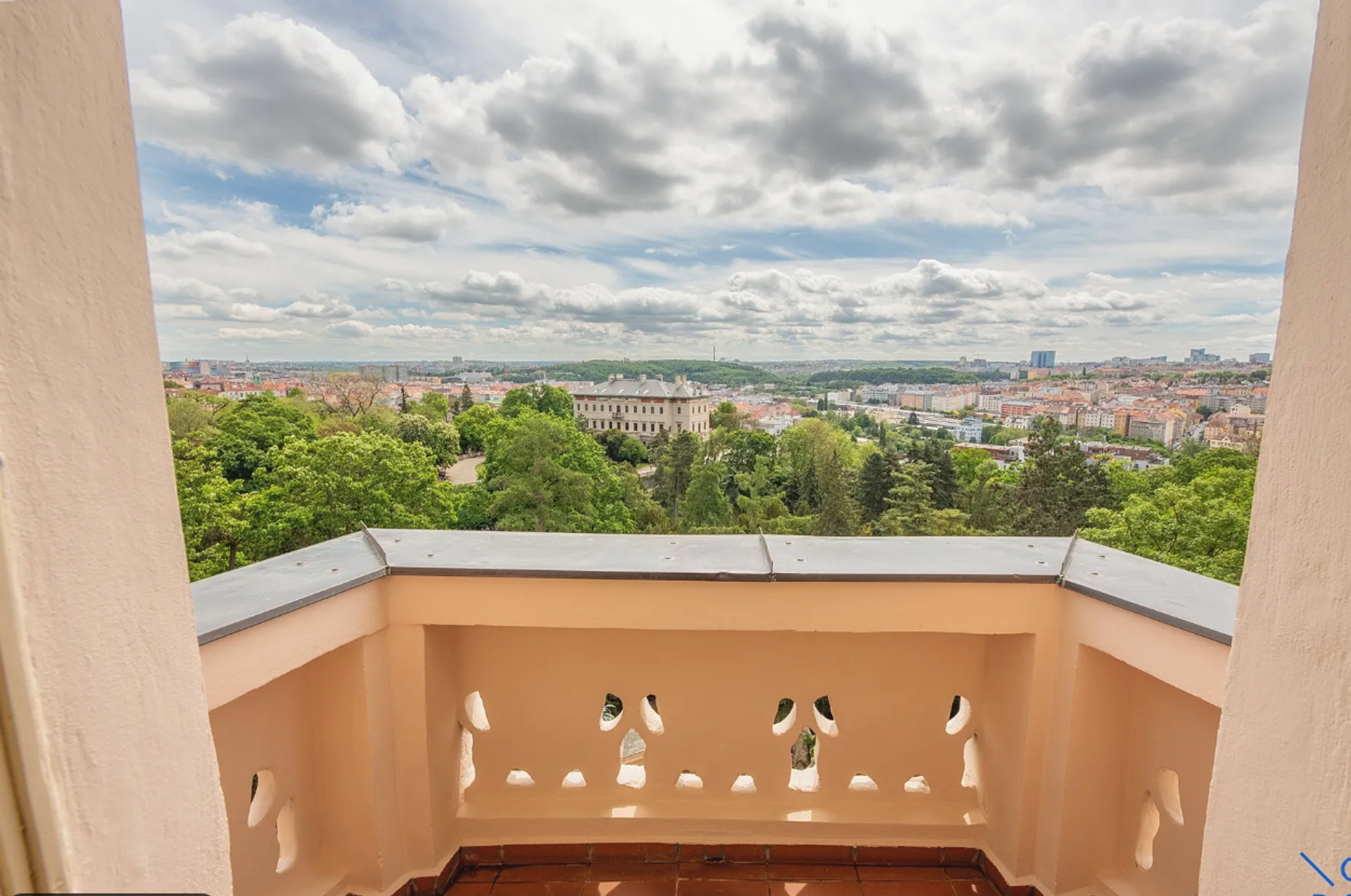 Panoramic city view