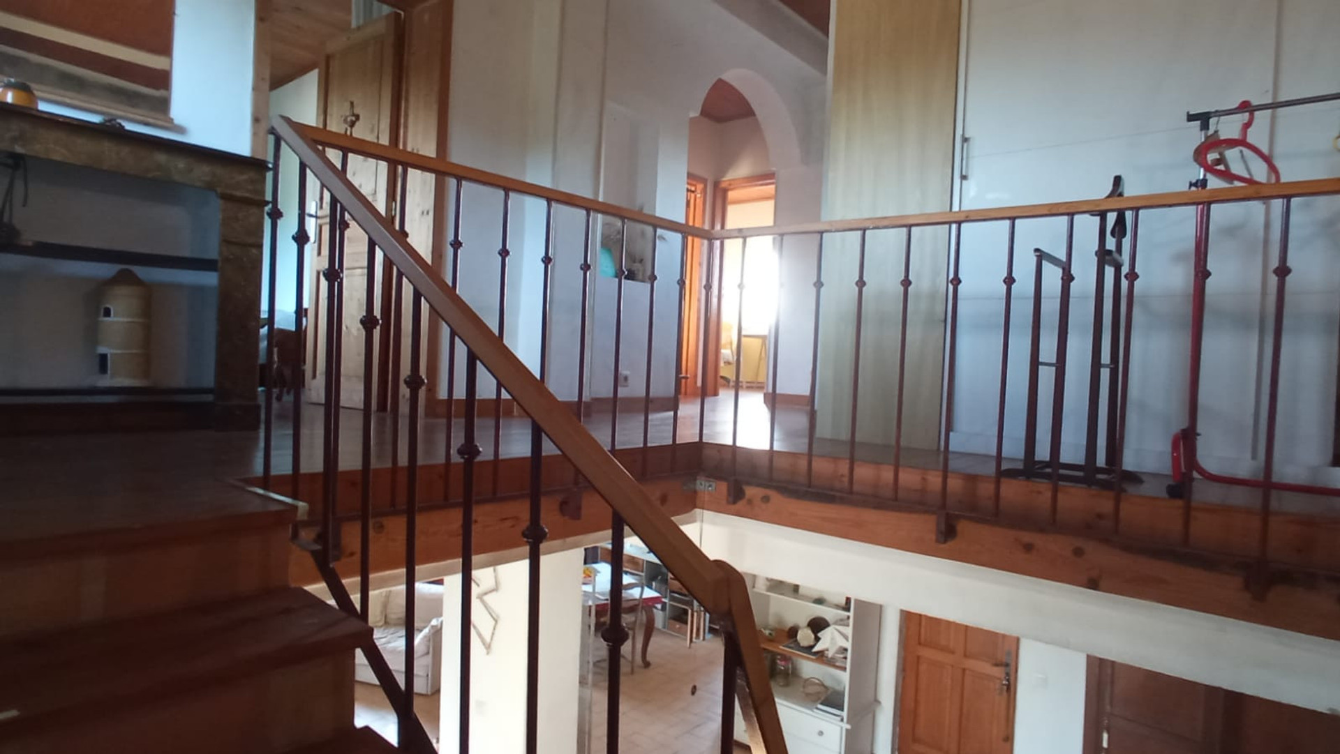Stairs to Rooms/Coffee break Corner/Bathroomoom