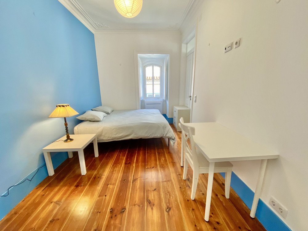 Bedroom in coliving apartment Bica
