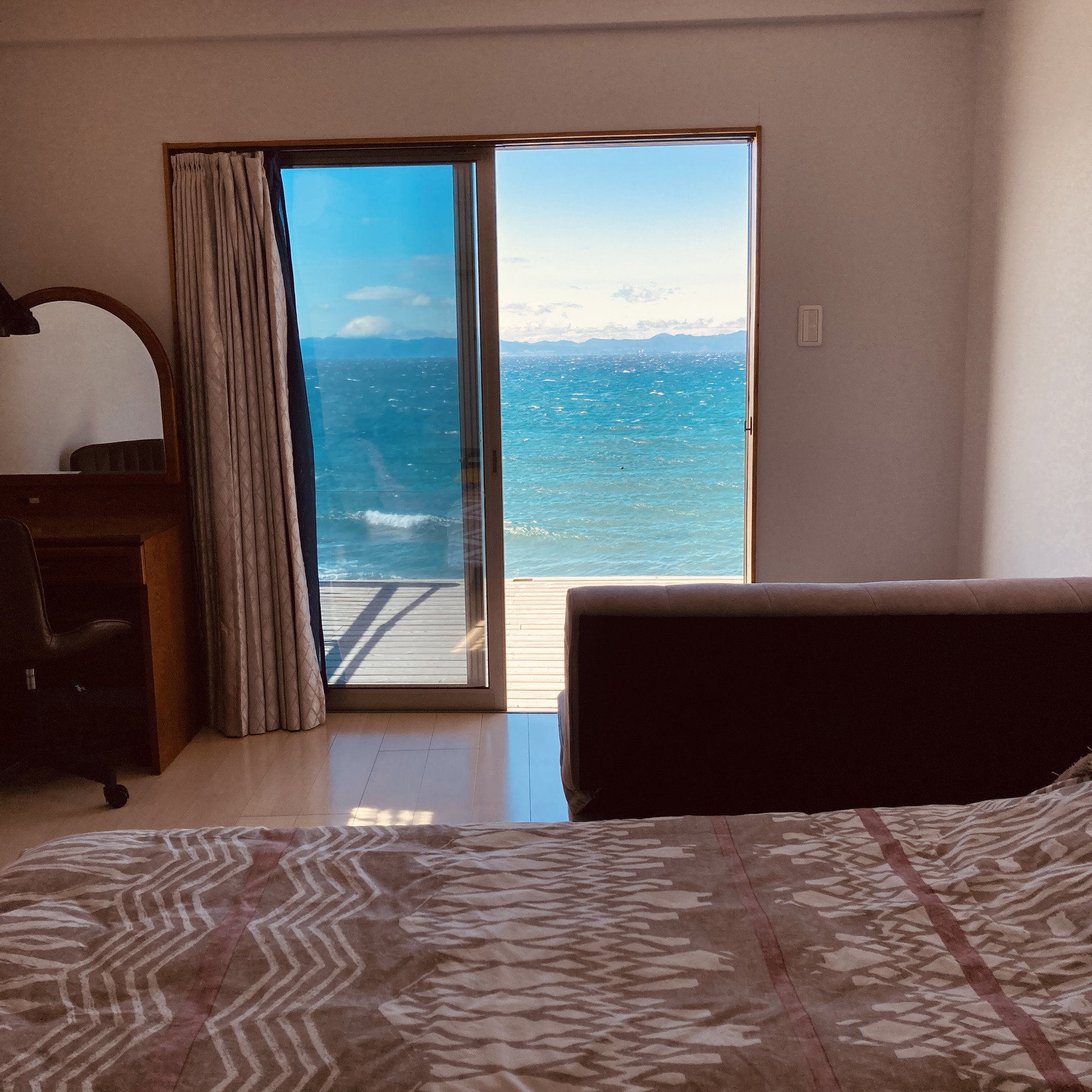 Ocean blue from your sofa