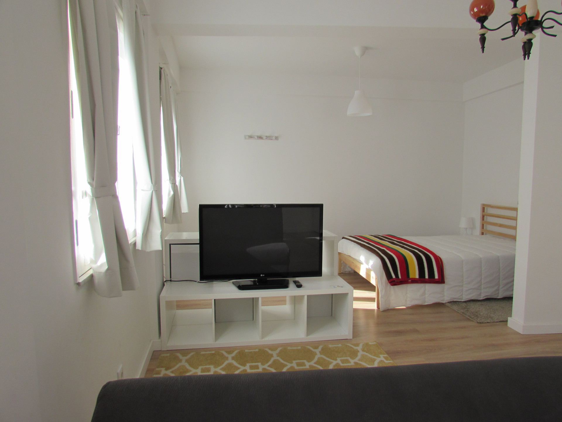 Living room and bedroom
