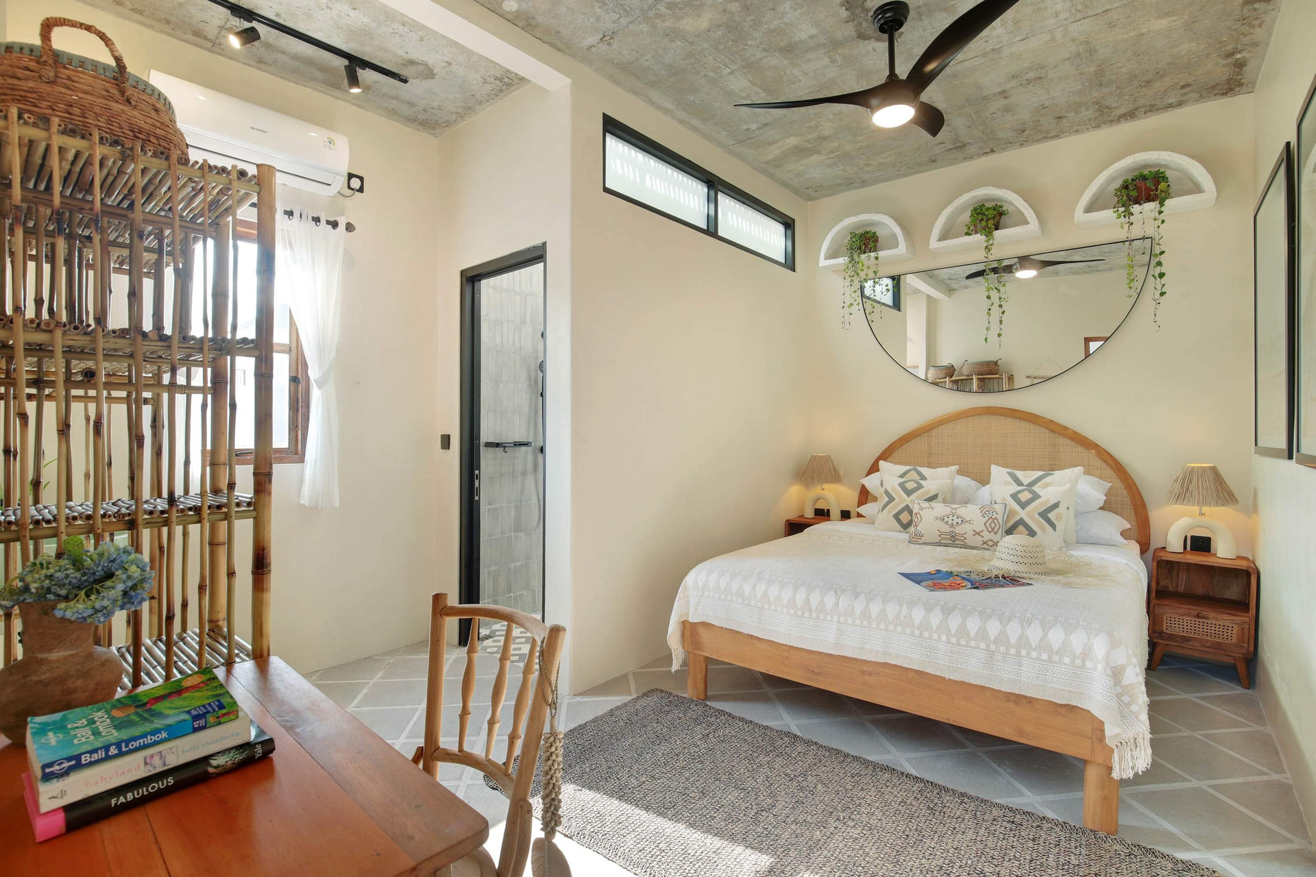 Bedroom one with ensuite bathroom