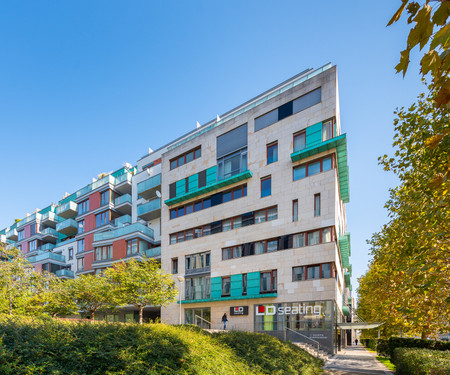 Spacious apartment with a balcony