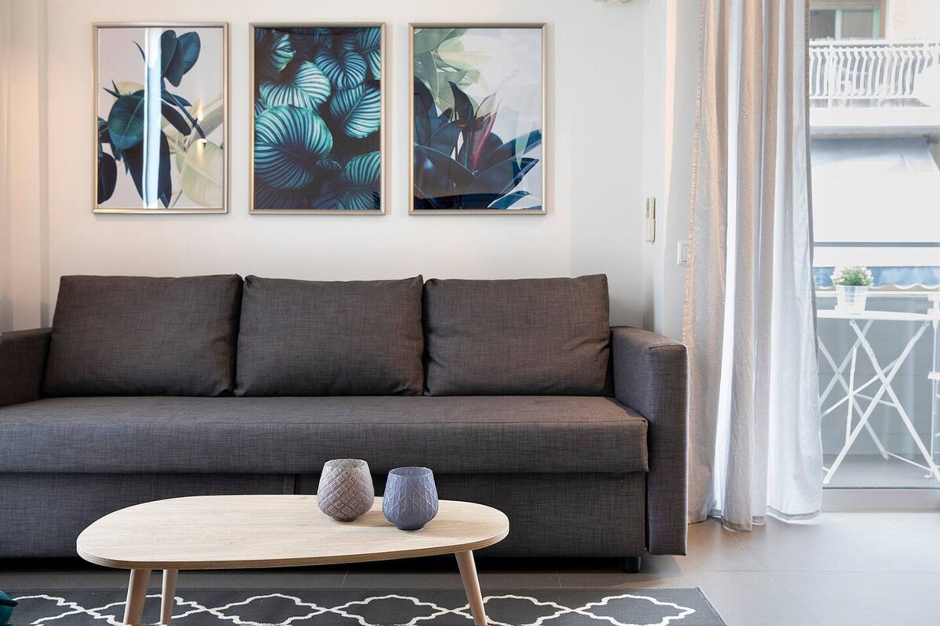 Living room sofa bed