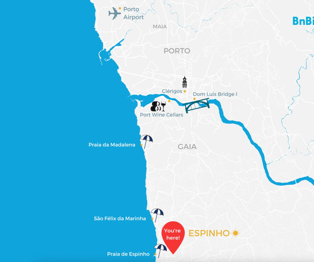 1BR Espinho Sunny Vibes with Pool