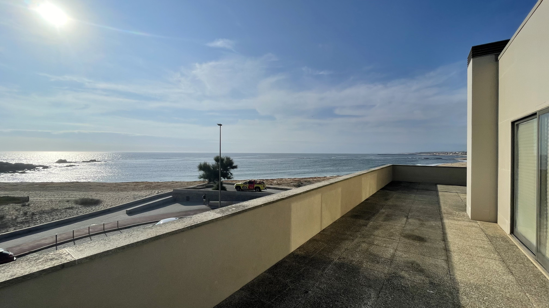terraço a POENTE vista mar