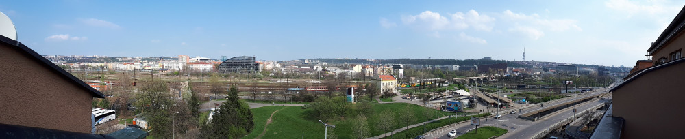Apartment with a beautiful view of Prague