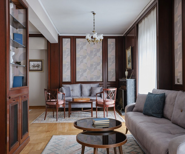 The classical living room