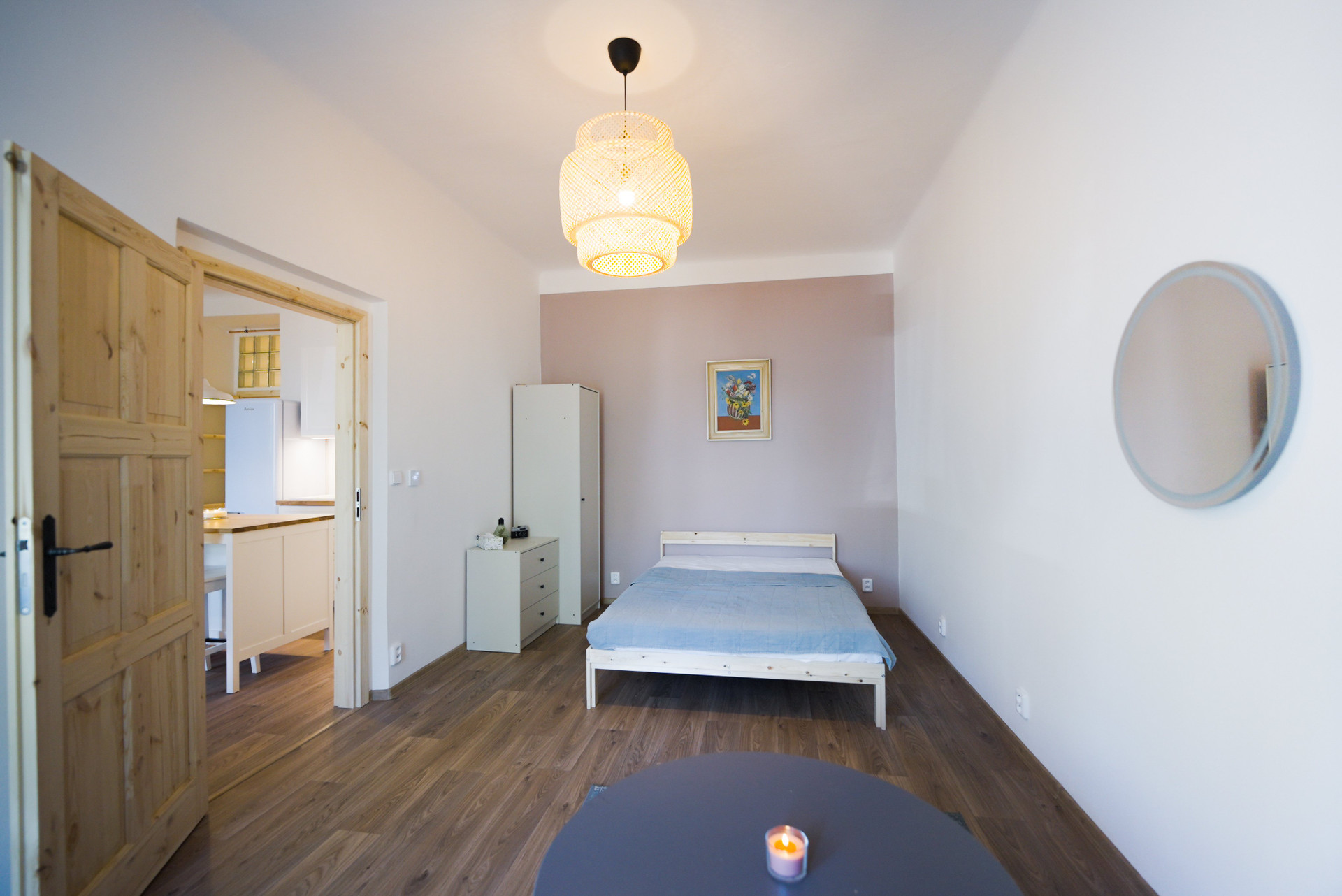 Bedroom with double bed