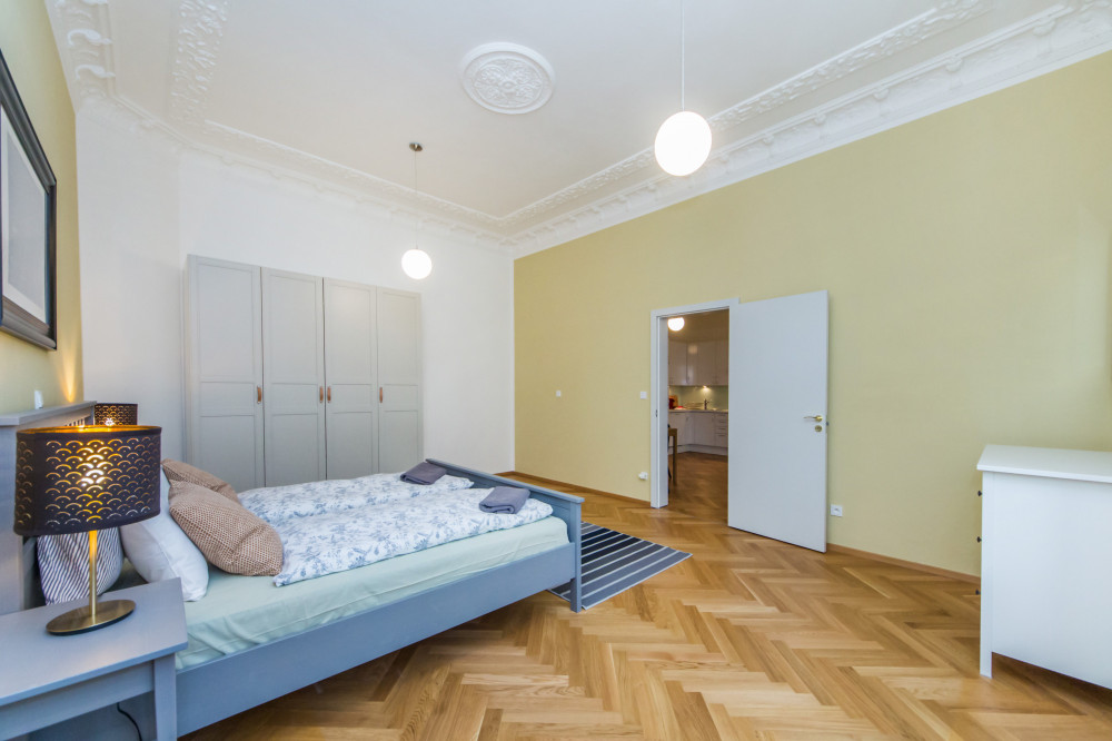 NEW flat in Vinohrady, 2rooms with WIFI