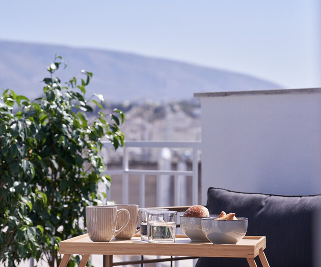 The balcony