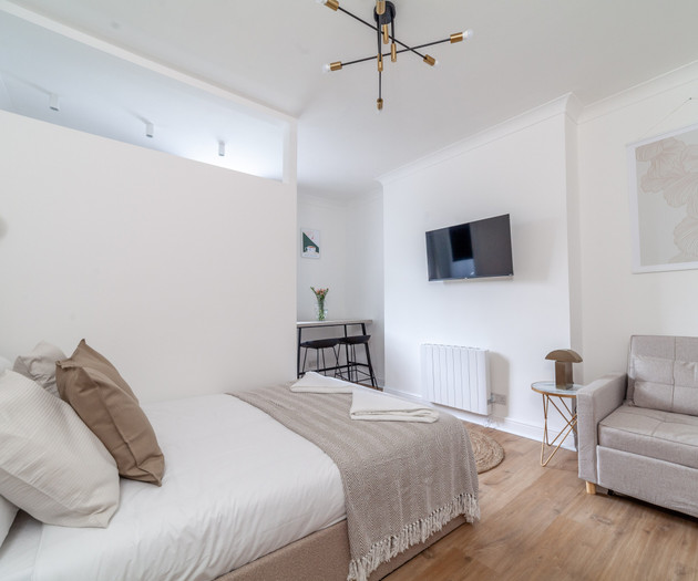 Chic & Comfy Studio for 3 Guests, Finsbury Park 06
