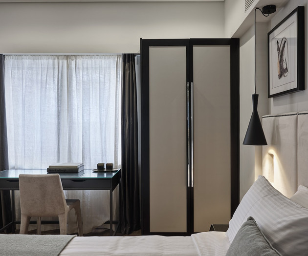 The first's bedroom's closet