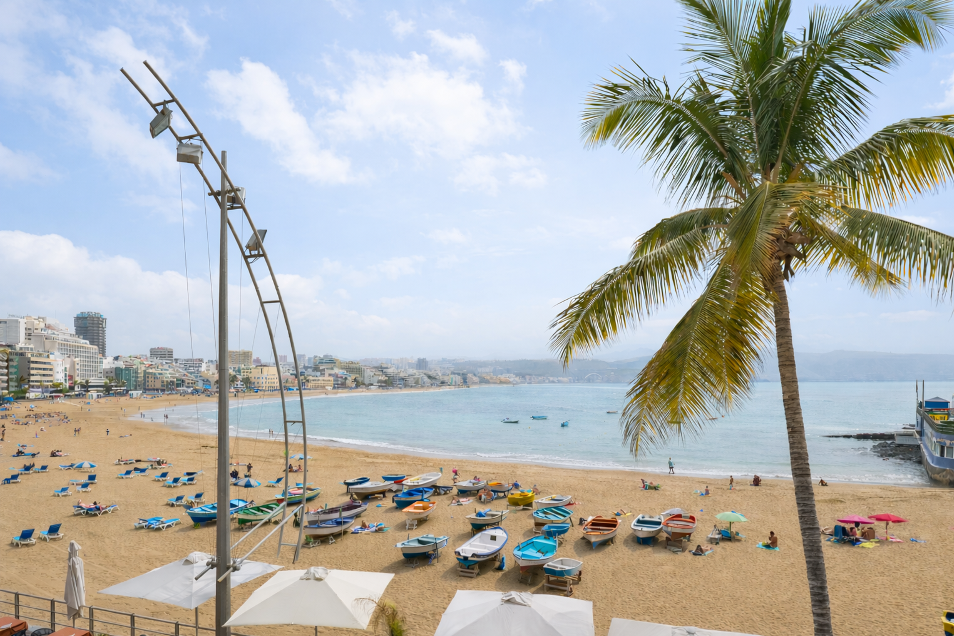 Beachfront views!