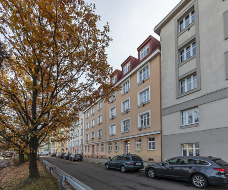 Flat with grand piano near Prague castle