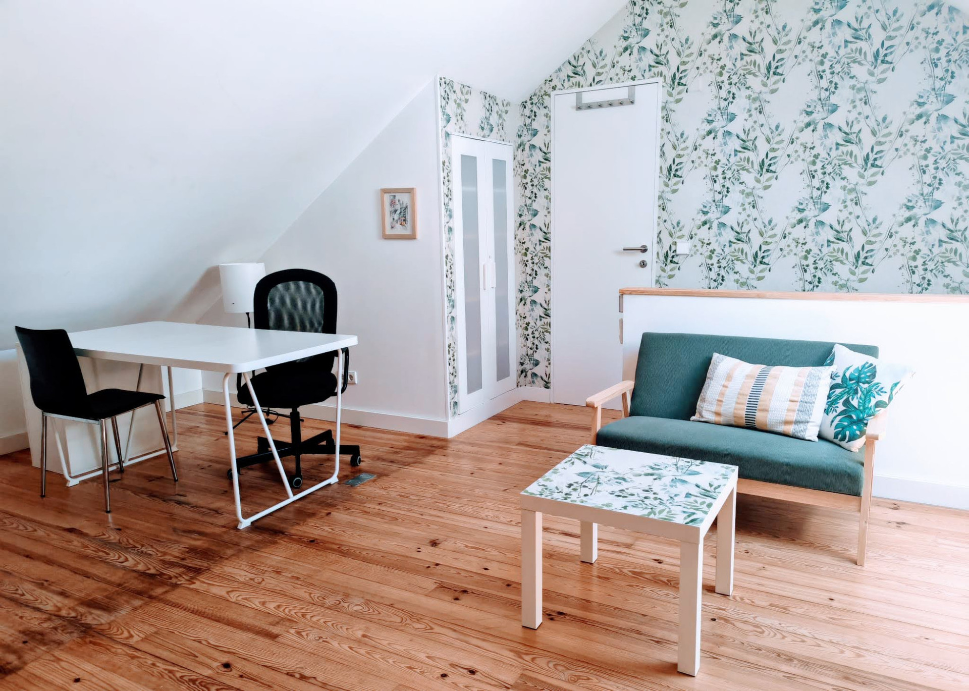 Sofa and desk