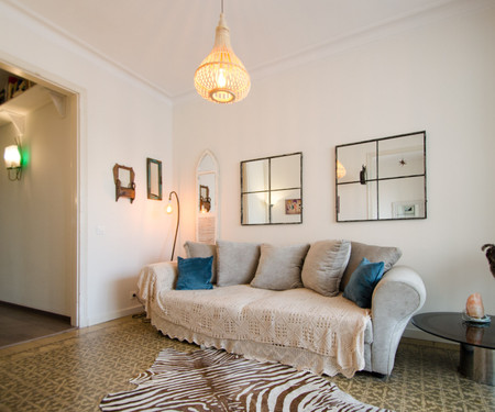 Cozy apartment, two double bedrooms in Eixample