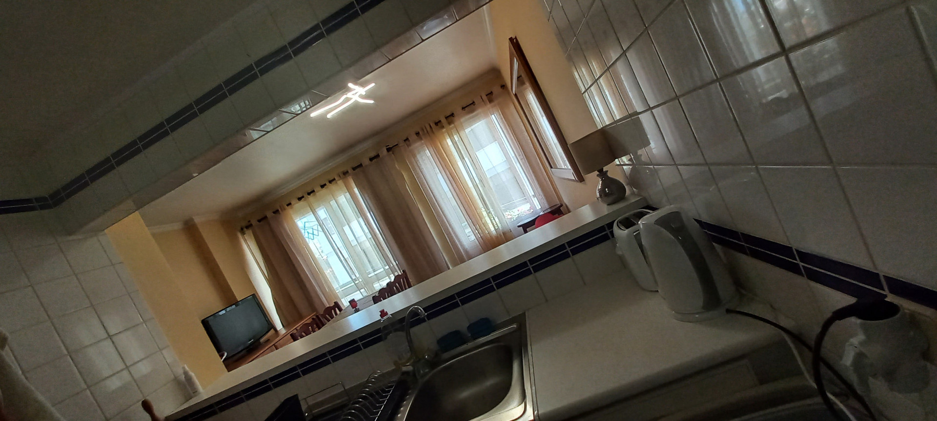 Kitchen open space with all equipped 
