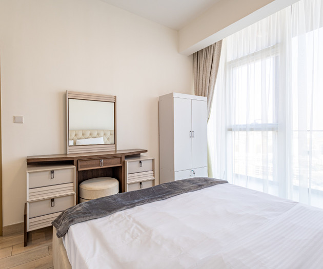 Bright & Stylish 1-Bedroom in Bloom Tower, JVC