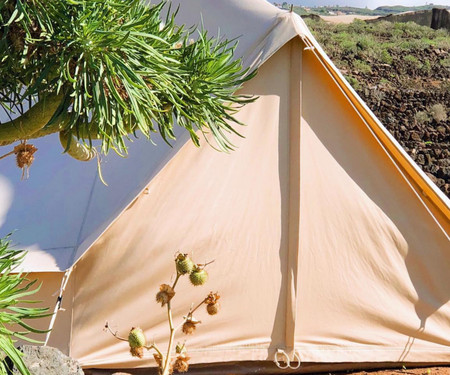 Yoga & Surf Camp in beautiful island - double glamping tent