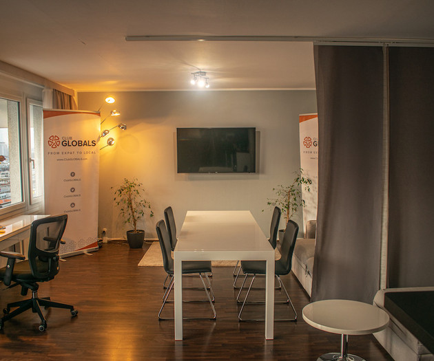Office and dining space