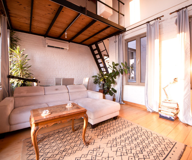 Historic Loft with Old Istanbul View 2BR