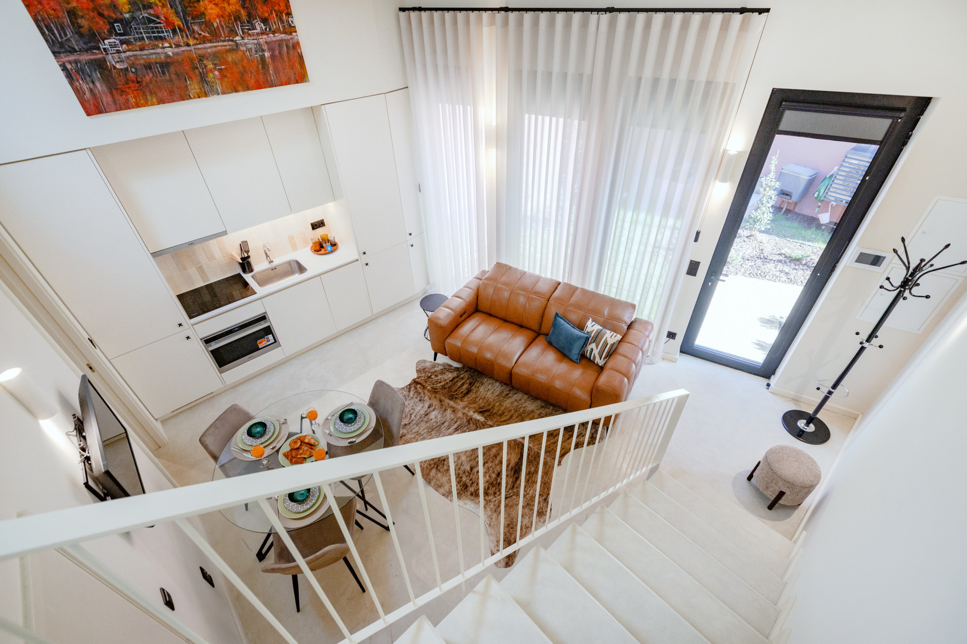 Living Area view from the mezzanine