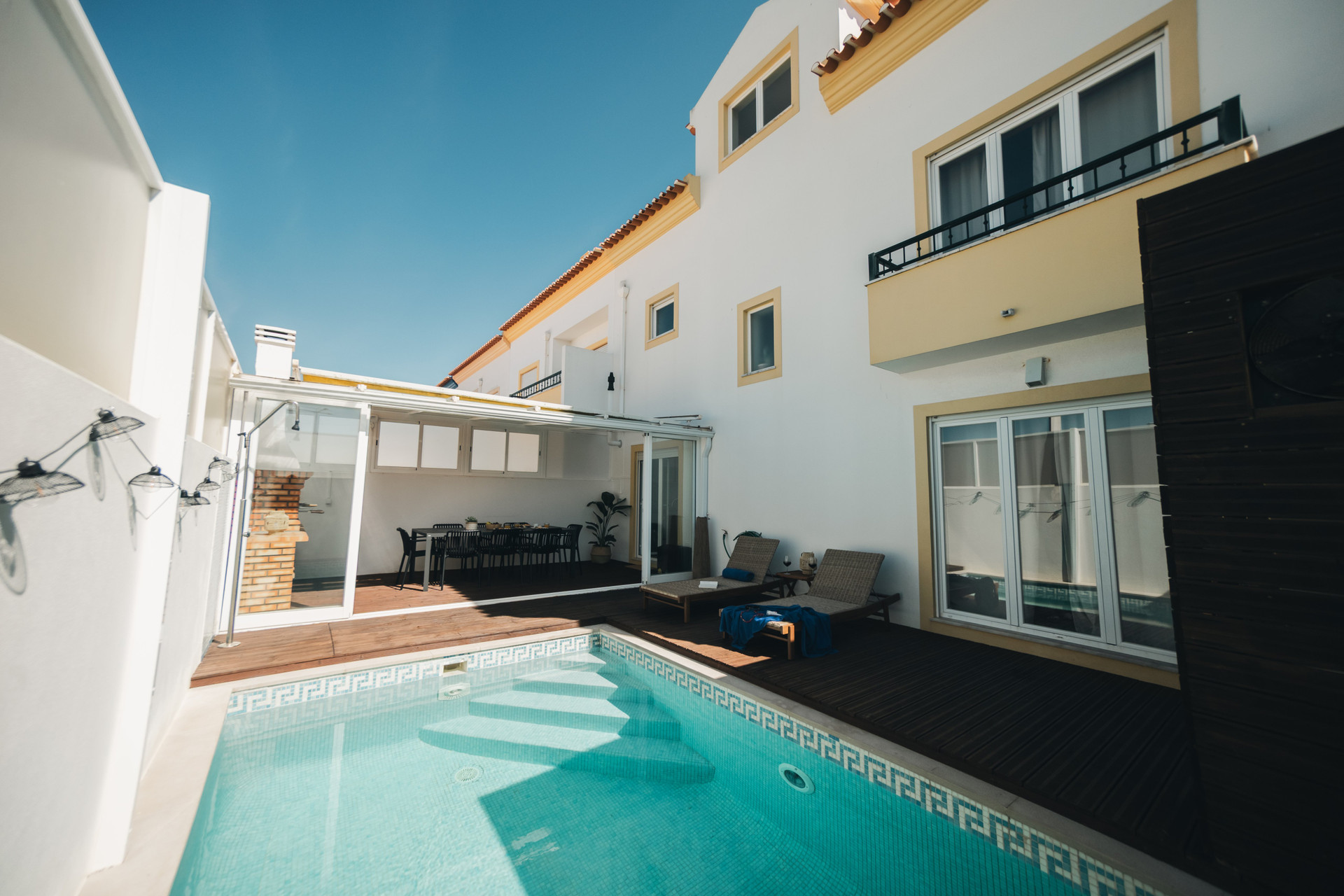 Terrace w/ private pool