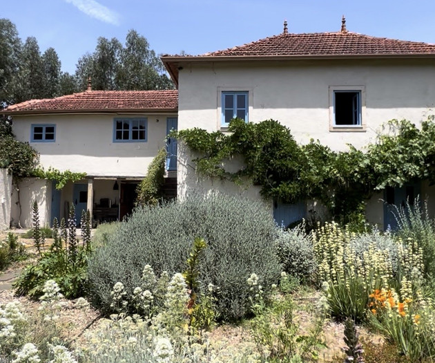 House exterior with garden