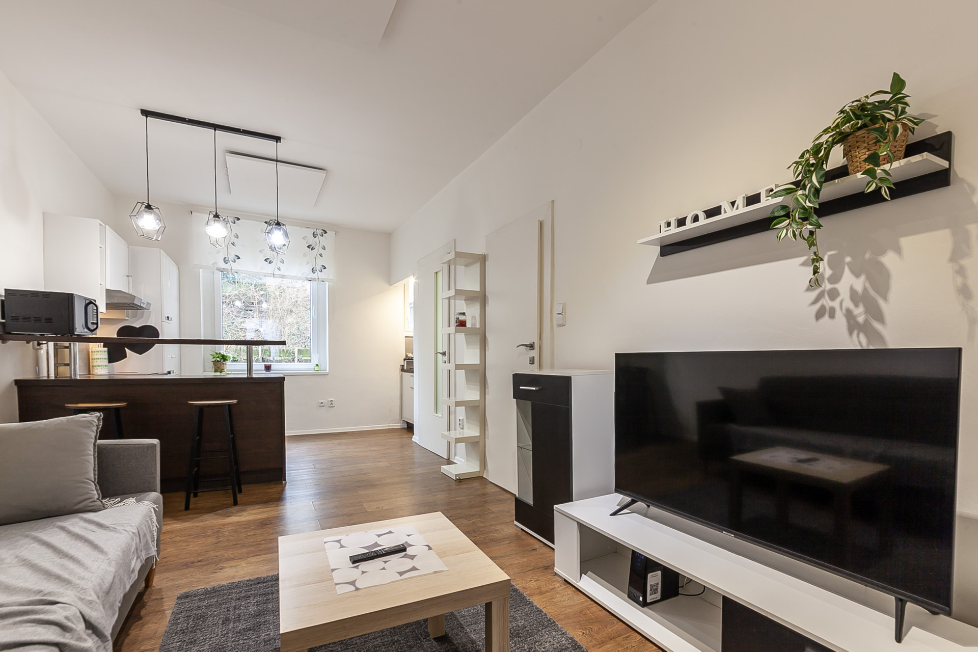Living room with SMART TV