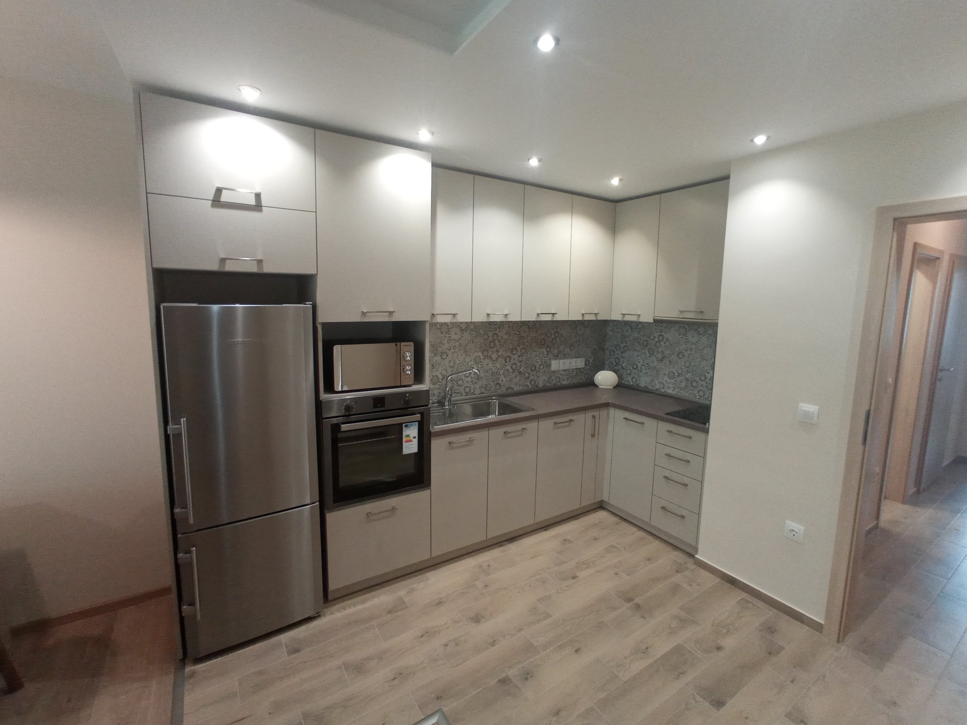 Modern fitted kitchen